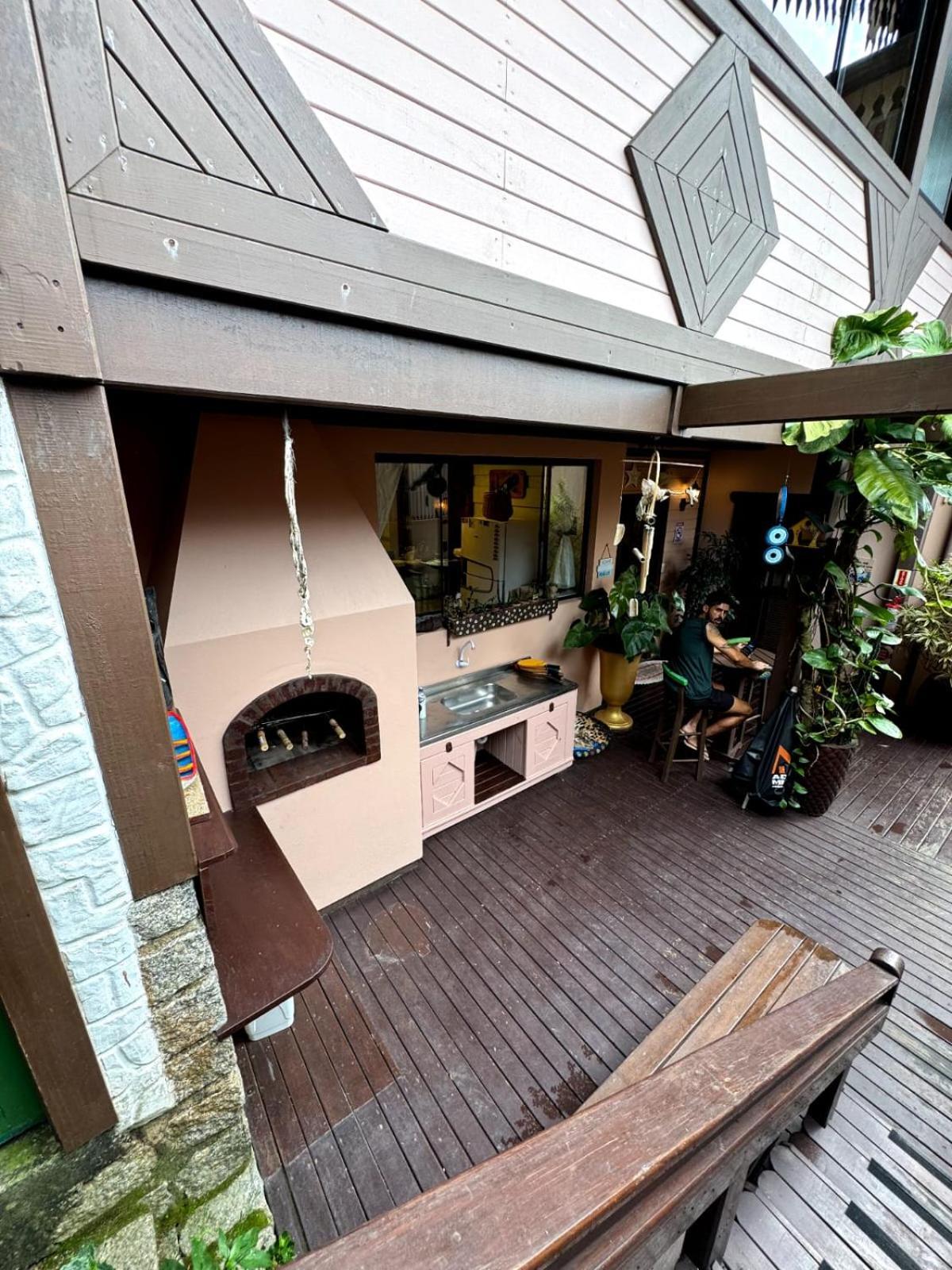 Pousada Casa Do Oscar Governador Celso Ramos Esterno foto