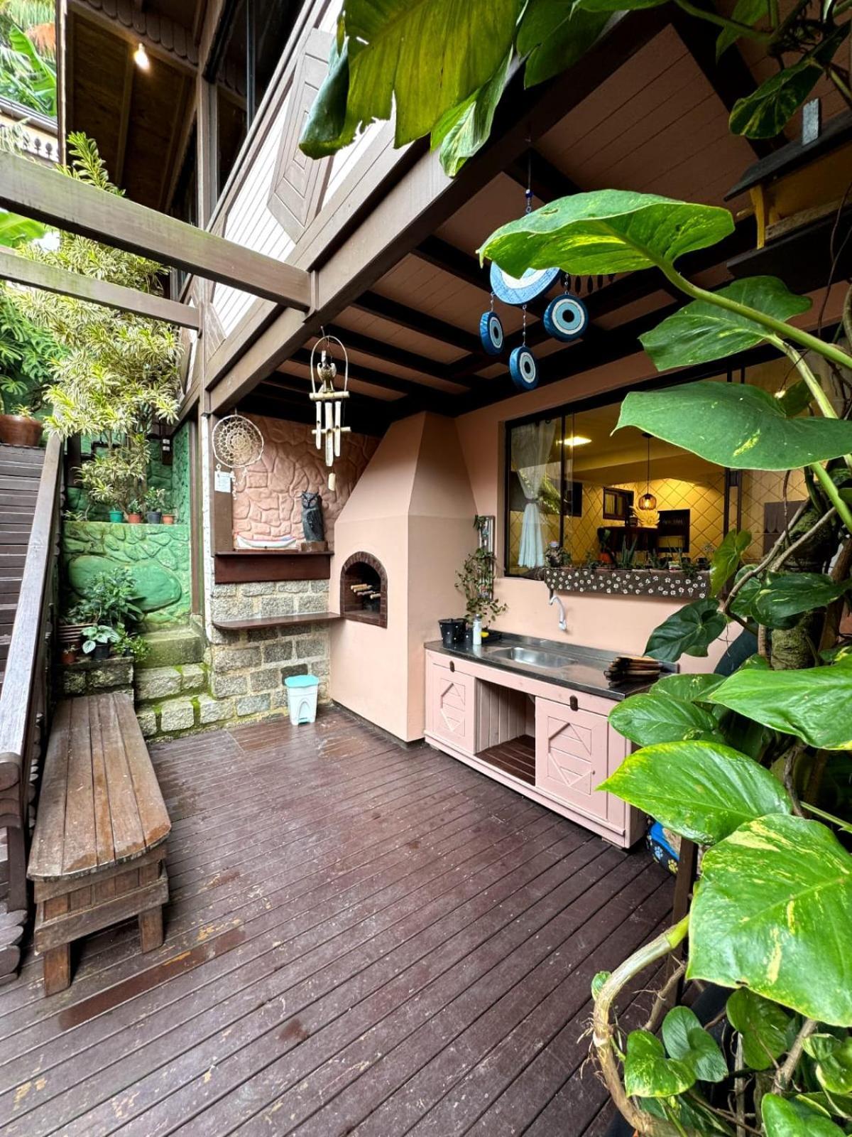 Pousada Casa Do Oscar Governador Celso Ramos Esterno foto